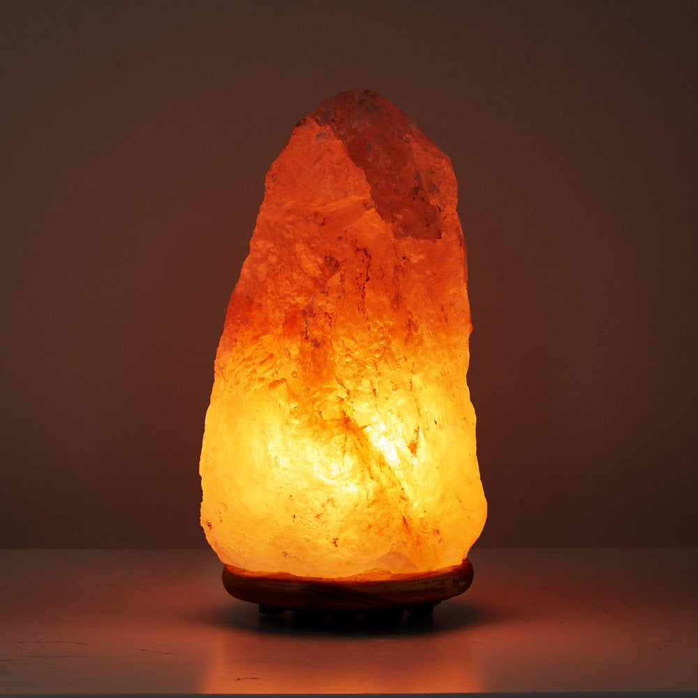 All-Natural Small Pink Himalayan Salt Lamp (5 lbs) - An Elegant Touch of Nature's Beauty for Your Space