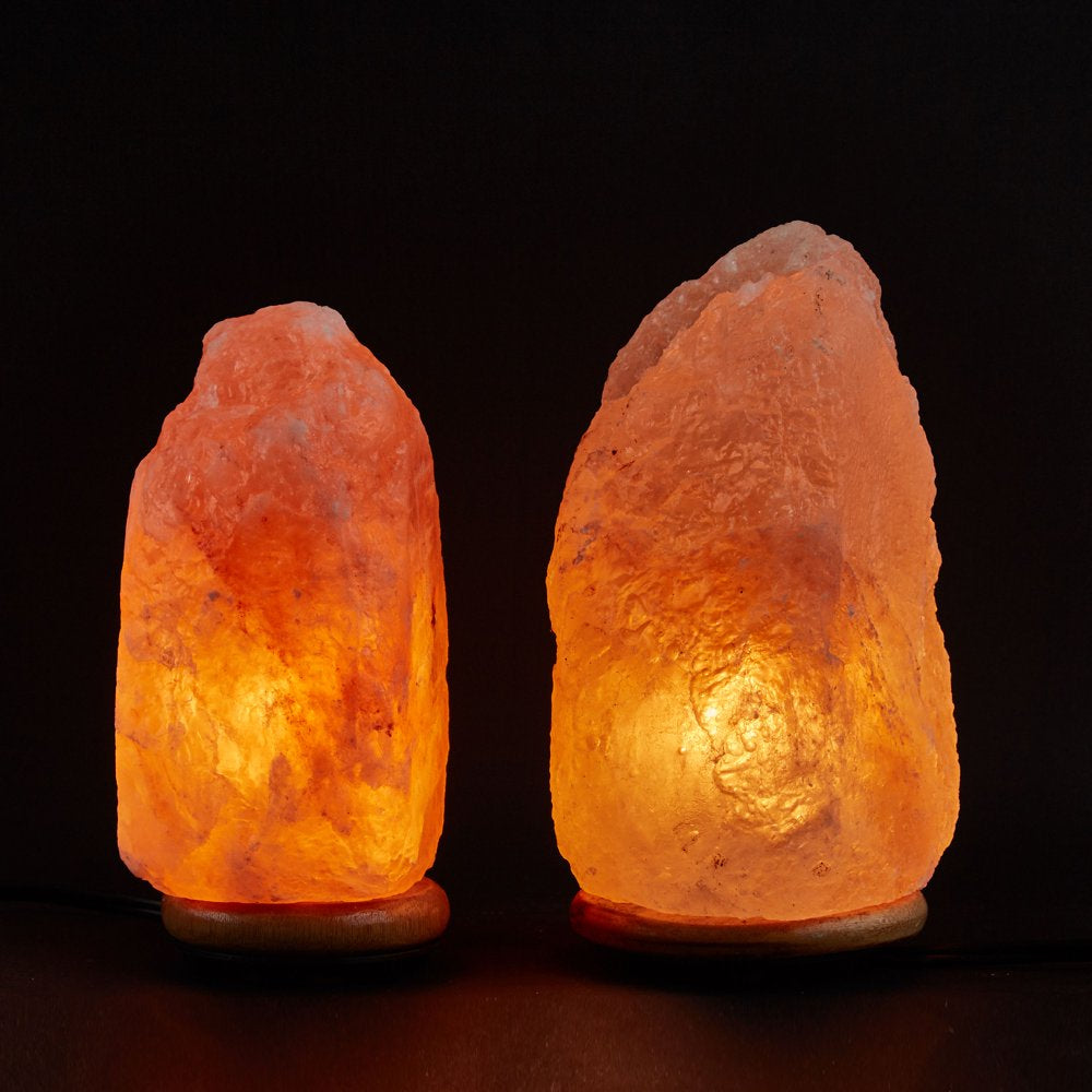 All-Natural Small Pink Himalayan Salt Lamp (5 lbs) - An Elegant Touch of Nature's Beauty for Your Space